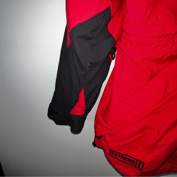 North Face Womens 8 Blue Ski Snowboard Jacket Coat Black Winter Snow Waterproof - Picture 7 of 10